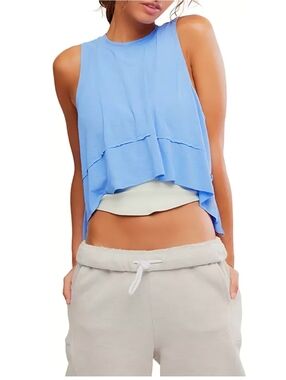 FP Movement Tempo Tank In Riviera Blue, NWT